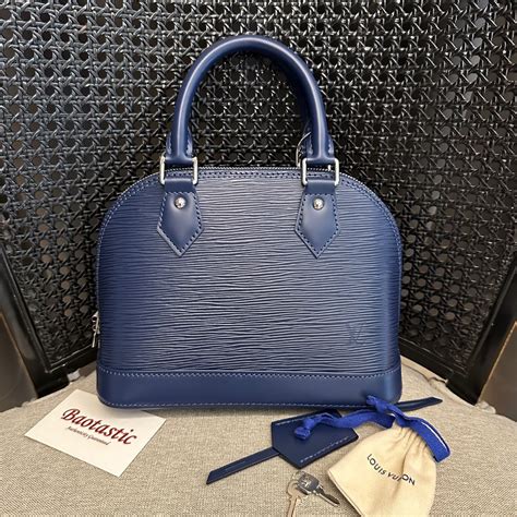 louis vuitton alma bb indigo